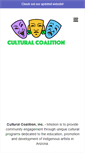 Mobile Screenshot of culturalcoalition.com